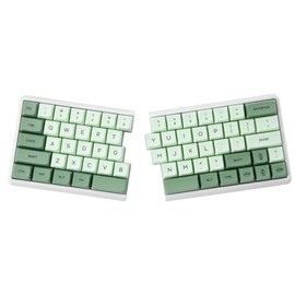 NocFree Lite Mechanial Keyboard Keycaps, 65 Keys ABS Key Caps Light Green