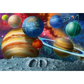 Ravensburger Rompecabezas De Piso Los Planetas 24 Pz Grandes Ravensburger