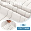 H.VERSAILTEX Stretch Futon Slipcover Armless Sofa Cover Furniture Protector Without