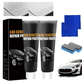 Scratch Remover for Vehicles, 2025 Car Scratch Remover for Deep Scratches, Car Polishing Wax Scratch Remover for Vehicles with Wipes Sponge,Fast-Acting Paint Scratch Repair Kit(2pc)