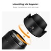 K&F Concept Reversible Lens Hood for Canon RF 24-105 mm