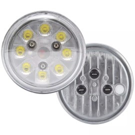 CHUSYYRAY 2×Super Bright LED Aircraft Airplane Landing TAXI Light for GE4509/4591 PAR36