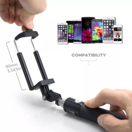 Universal, For Audiovox Extendable Wireless Bluetooth Shutter Selfie Monopod Stick for iOS Android