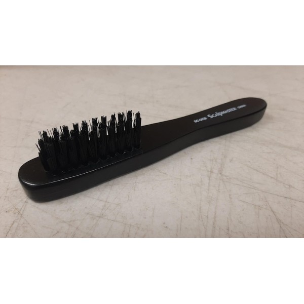 Scalpmaster Black Nylon-bristled Clipper Cleaning Brush