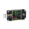 DollaTek FNB38 USB-Messgeräte, Multimeter, Strom- und Spannungsmonitor, 1,44 Zoll IPS-Farb-LCD-Display,