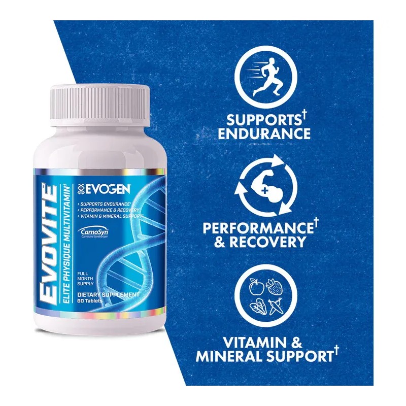 Evogen Evovite Tabletas Multivitamínico Sabor