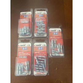 Dorman 5-Pack Of Dorman 84102 Heavy Duty Butt Connectors, 16-14 Gauge .New 50 Pieces.