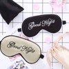 2 Pieces Sleep Mask Silk Eye Mask Easily Adjustable Mask