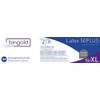 Disposable Gloves Latex 50PLUS Natural Box of 100 Sizes S,