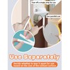 32.8 Ft Weather Stripping Door Seal Strip,Self Adhesive Door Soundproofing