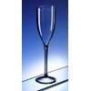 AIOS Set of 6 Champagne Flutes in Unbreakable Polycarbonate Plastic.