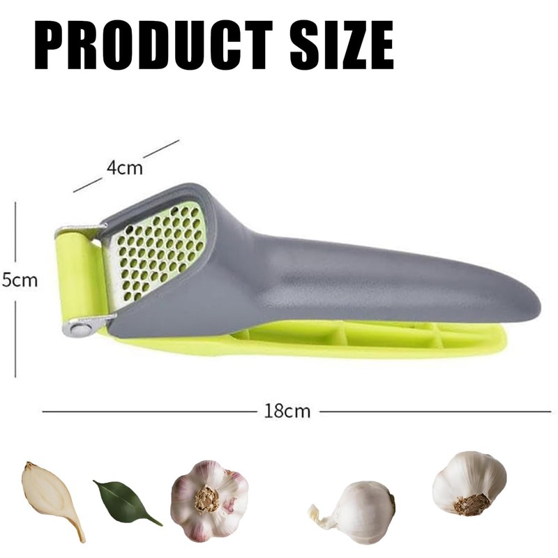 Garlic Press – Garlic Crusher with Ergonomic Handle, Garlic Mincer