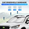 KUST Windshield Sun Shade for 2019-2025 Subaru Ascent Accessories Window