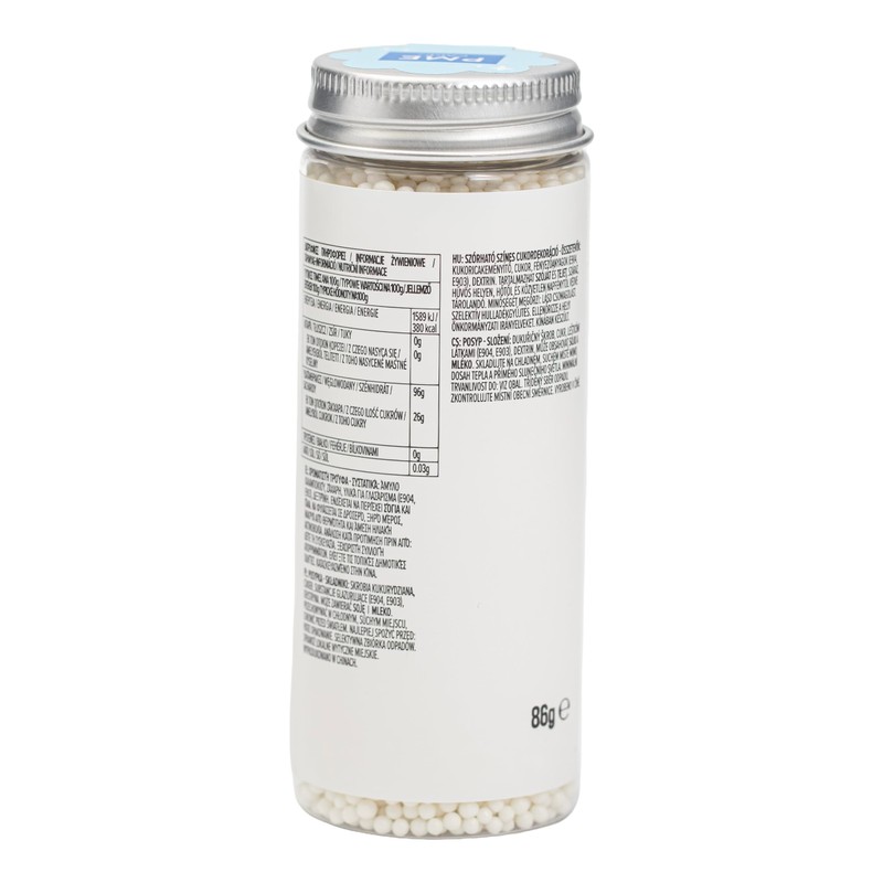 PME Sprinkles “Hundreds & Thousands” – Bianco (86 g / 3 oz)