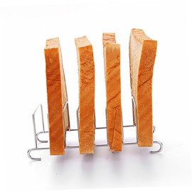 OSALADI Pack of 2 Toast Racks, Air Fryer, Bread Stand, Airfryer Accessories, Electric Cable Holder, Stove Grill, 2 Tier Tray, Air Fryer, Grill Grate, Barbecue Accessories, Cooking Tool