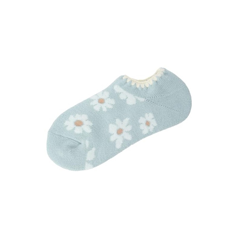 Atsugi RRA5094 RRA5094 Women's Warm Fleece Lined Flower Pattern Room