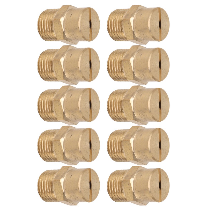 10PCS Directional Slot Nozzle Brass Cooling Misting Rustproof Heat Resistant