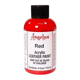 Angelus Acrylic Leather Paint, 118 ml - Red - 118