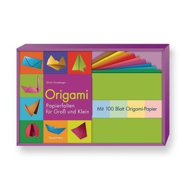 Origami-Set: Papierfalten für Groß und Klein. Buch und 100 Blatt Origami-Papier