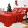 YIYEA Christmas Comforter Set, 7 Pieces Bed in a Bag,