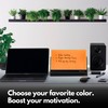 Note Tower LED Color Changing Desktop Whiteboard with Premium PU