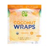 NUCO Certified ORGANIC Paleo Gluten Free Vegan "Turmeric" Coconut Wraps,