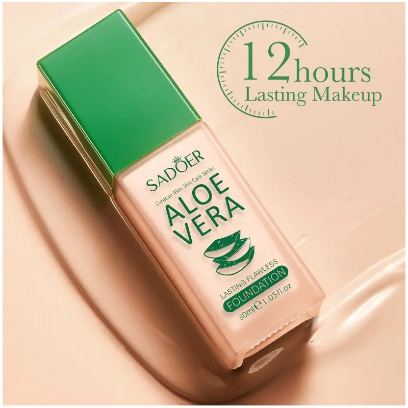 Hydrating Liquid Foundation - Smooth, Lightweight, Pore Concealing, Long-Lasting, Non-Caking,