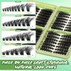 Gmagictobo Lash Clusters Cat Eye Wispy Lash Clusters Kit 420Pcs