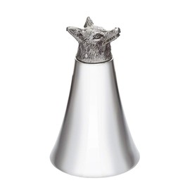 Wentworth Pewter - Large Fox Pewter Jigger, stirrup cup, measure, cup - Dia:80mm H:110mm /Pewter