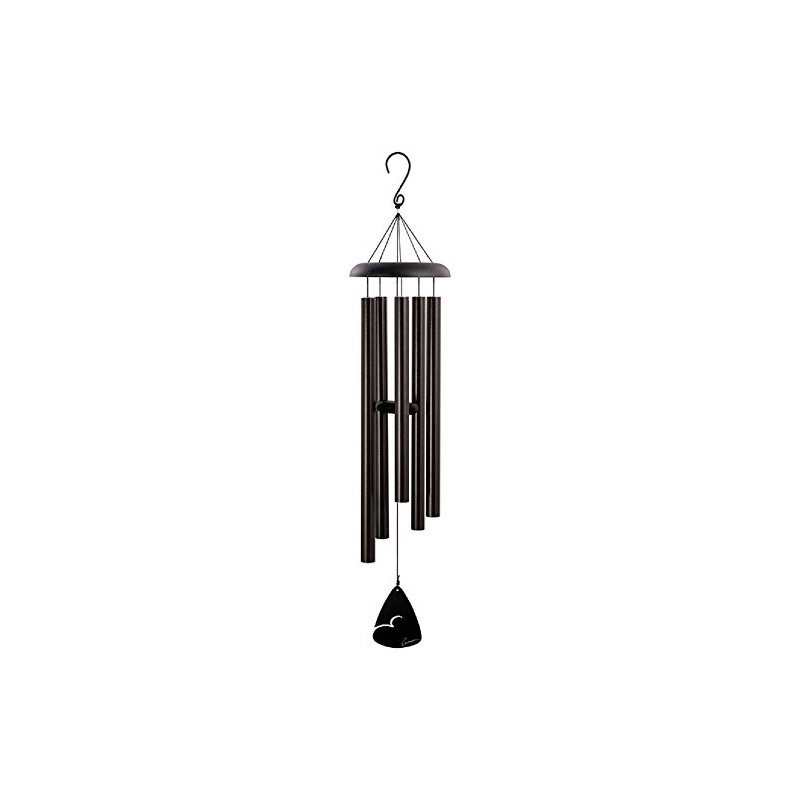 Carson Home Accents Signature Series Wind Chime, 44", Black