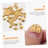 HOMSFOU 30 Pcs Box Mini Hinge Hinges for Kitchen Cabinets