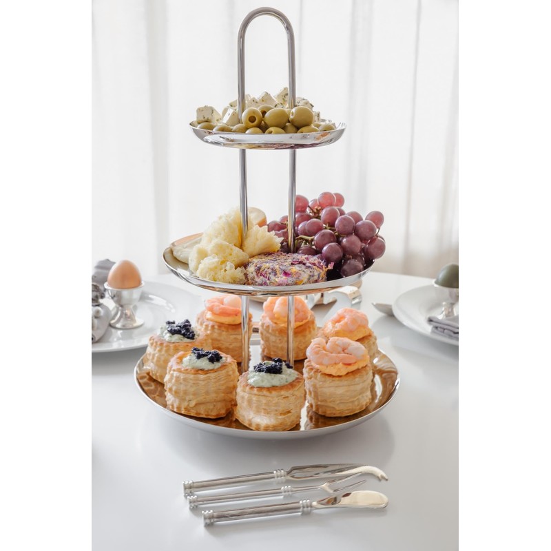 ED1491 Cutlery - Vorlegeset Forma - 3 Teilig - Silver