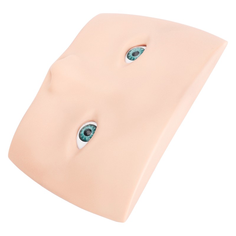 Makeup Practice Face Board 3D Realistic Eye Painting Practice Plastic