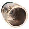 Sewing Pin Cushion Round Zinc Alloy Base Retro Style Pleuche