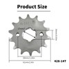 Mtanlo 428-14T Front Sprocket 17mm Teeth Motorcycle Engine Sprocket Chain
