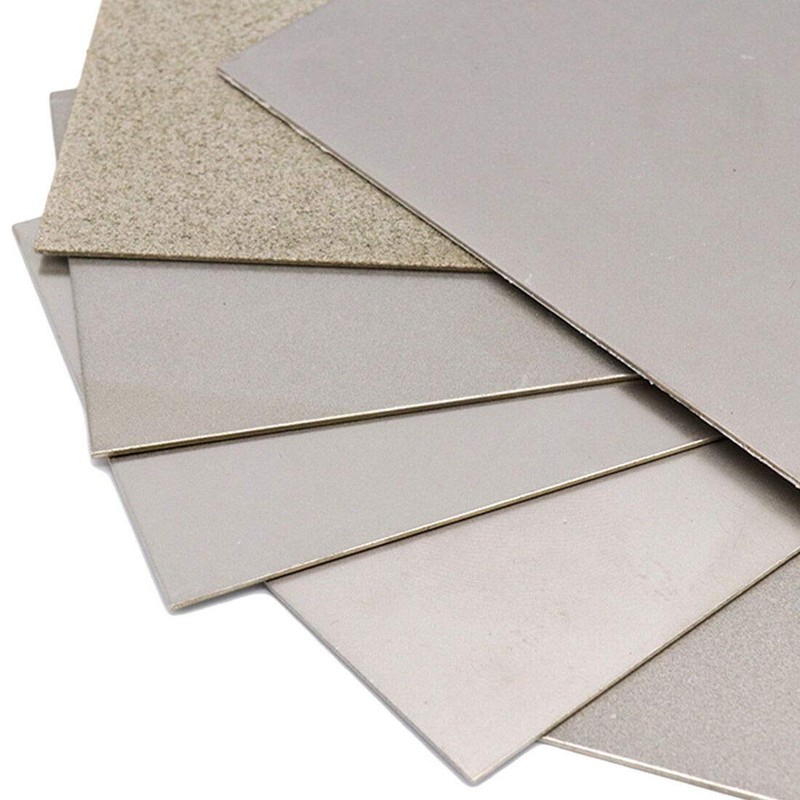 150 Grit Diamond Sharpening Stones, Rectangle Diamond Thin Grinding Polishing