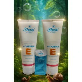 Crema Facial Con Vitamina E Shelo Nabel 2 Pzas. + Regalito