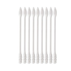 800Pcs Cotton Swabs, Double Tipped Precision Tips Cotton Buds Multipurpose Safe Highly Absorbent Hygienic Cleaning Sterile Sticks (4 Packs, 200 Pcs of Pack)