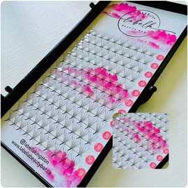 Premade Fans Eyelash Extensions 5D CC 8-14 Mix 5D CC 0.07 8mm-14mm (9mm)