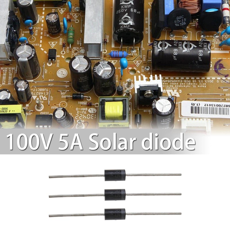 ECSiNG Rectifier Diode Solar Panel Diode SR5100 5A 100V High