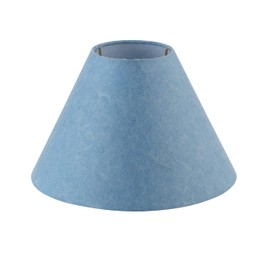 Aspen Creative 58760, Hardback Empire Transitional UNO Lamp Shade, Denim Blue, 4" Top x 10" Bottom x 7" Slant Height, Slip UNO 33mm