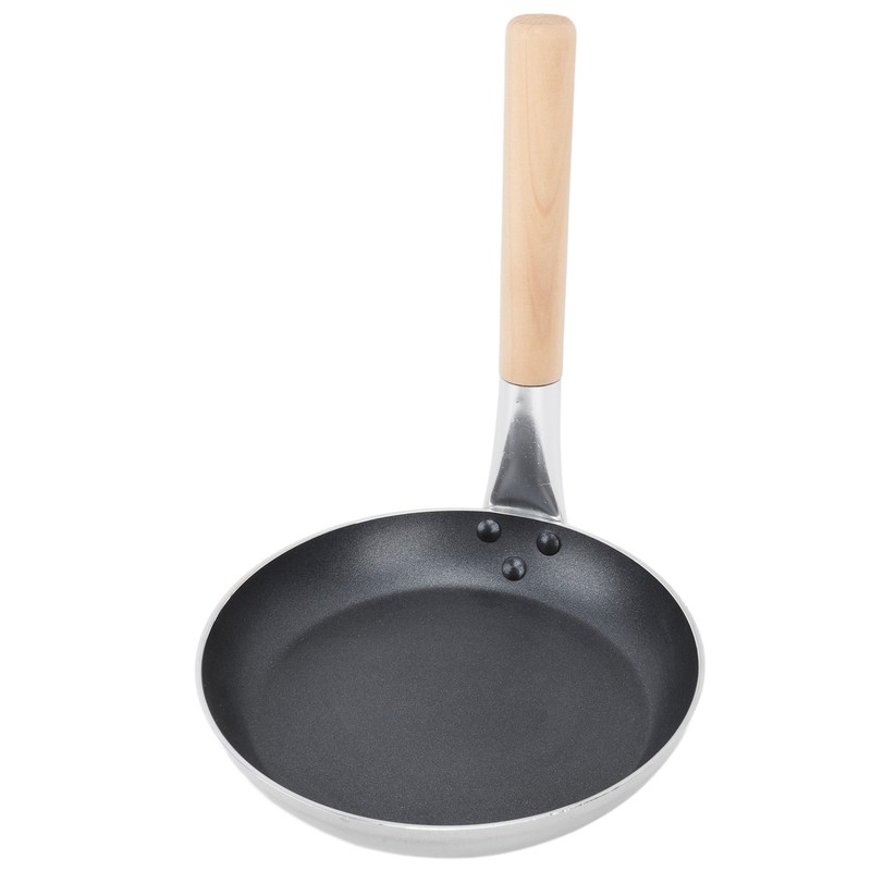 Black Non Stick Pan Household Frying Pan Portable Cooking Pan