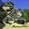 Awning Tarp for Camping,Tailgate Awnings & Shelters for Sun Shade