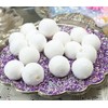 Meyer Imports White - Spun Cotton Balls - Set of