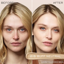 Lancôme Teint Idole Ultra Wear All Over Full Coverage Concealer - Natural Matte Finish & Lightweight Under Eye Concealer - Up To 24H Wear - 215 Buff Neutral