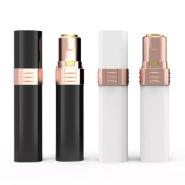 Unbranded Flawless Facial Hair Remover Painless Facial Hair Epilator USB Rechargeable Wome - Black