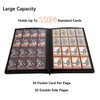 1000+ Pockets Trading Card Binder,16 Pockets Card Ablum, Compatible with