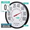 La Crosse 104-3056 Emperor Size 22-Inch Analog Dial Thermometer