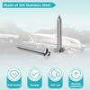 NOVINO 16PCS Boat Trailer Bunk Slides Pads and 4PCS Boat