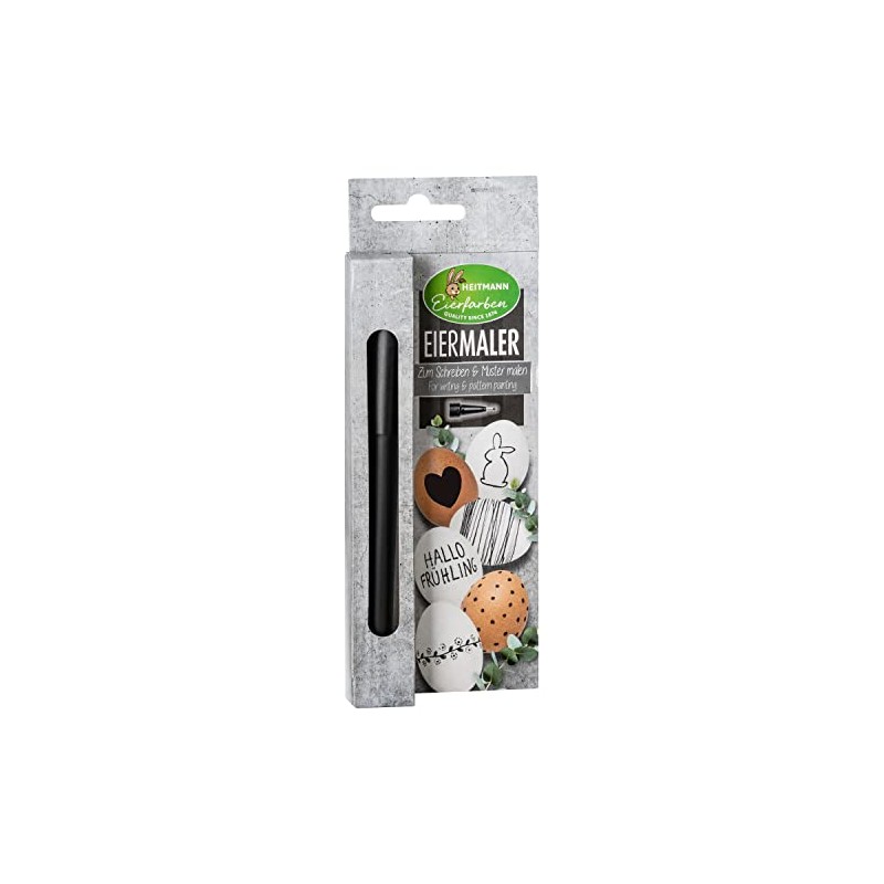 Heitmann Eierfarben - Egg Painter Black - Colouring Pen in
